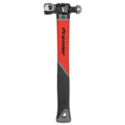 Image of Sealey Premier Ball Pein Hammer with Fibreglass Shaft 24oz
