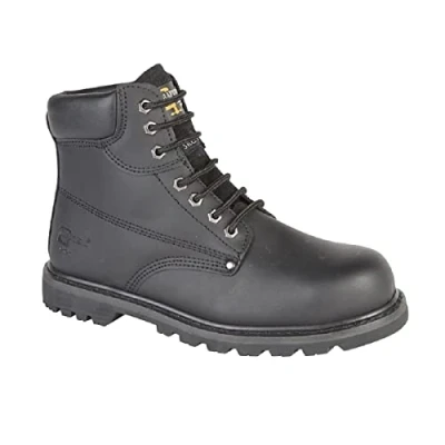 Image of Grafters Dundalk Safety Boots Mens Black Size UK 12