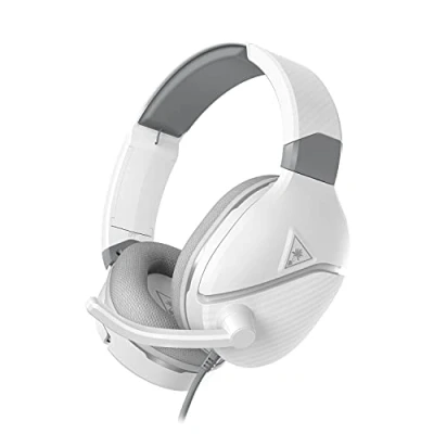 Image of Turtle Beach Recon 200 Gen 2 Powered Gaming Headset for Xbox Series X, S, &amp; One, PlayStation 5, PS4, Nintendo Switch, Mobile, PC with 3.5mm connection White