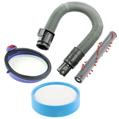 Image of Spares2go Hose Brushroll + Pre &amp; Post Motor HEPA Filter Kit for Dyson DC25 DC25i Vacuum Cleaner