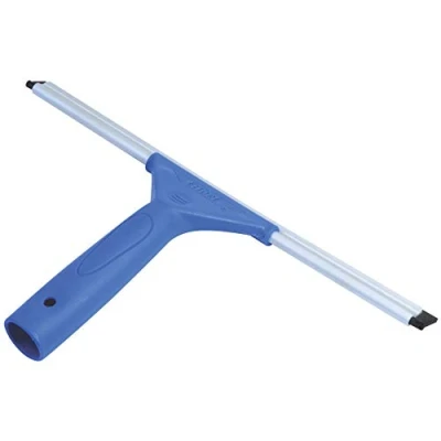 Image of Ettore Window Squeegee, RubberPlastic, Blue, 6 inches