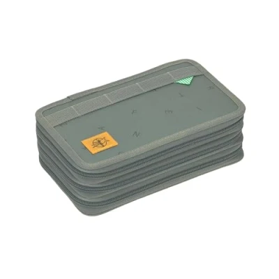 Image of LÄSSIG Pencil case Filled 20 Pieces/School Triple Unique, Green, TU EU,