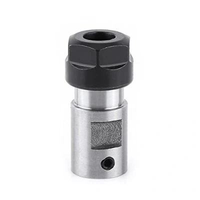 Image of TOPINCN Collet Chuck, Steel Shaft Extension Rod Holder ER11A 5mm CNC Milling Motor Spindle Tool
