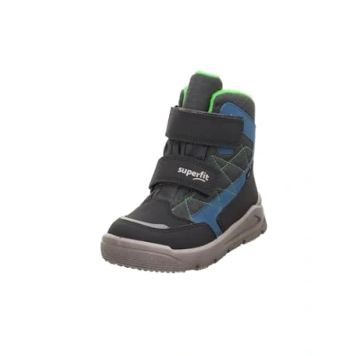 Image of Superfit MARS Winter boots for kids, Size: 9.5K, Grey/green Textile/synthetics
