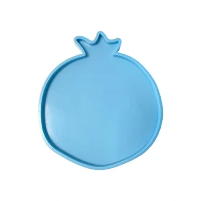 Image of Pomegranate Geode Coaster Agate Epoxy Resin Mold Handmade Cup Mat Silicone Mould,Epoxy Molds Unique,Resin