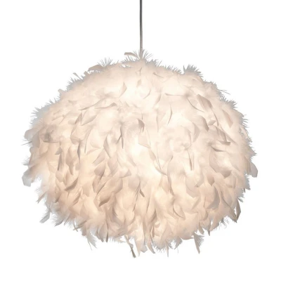Image of NOWA GmbH Ducky hanging light in white, Ø 60 cm