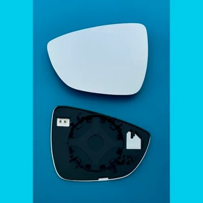Image of Door Wing Mirror Glass Fits to Ford Focus (2018 2023) Heated Base Plate Left Hand Passenger Side