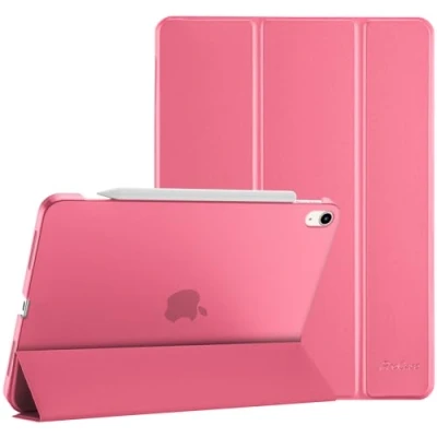 Image of ProCase Smart Case for iPad Air 11 inch M2 2024 6th /10.9 5th 2022/Air 4th 2020, Protective Cover 6 5 4 Generation Melonpink