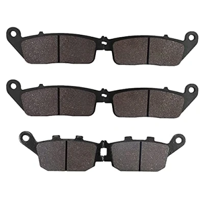 Image of Brake Pads Front and Rear for Kawasaki Ninja 650 EX 2017 2020, Honda Hornet 600 CB 1998 2006, CBF 2004 2011, CBR 1995 1998, 1000 2006 2015