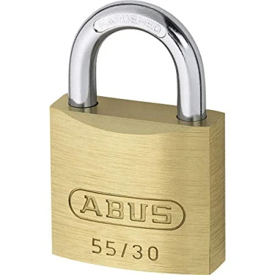 Image of ABUS 02862 Brass Padlock with 5301 Alike Keyed