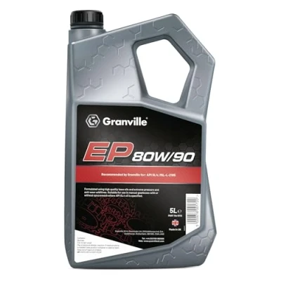 Image of Granville Hypoid EP 80/90 GL4 Manual Transmission &amp; Gearbox Oil 5L Premium Base Gear Extreme Pressure Wear Protection