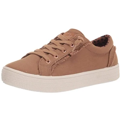 Image of Skechers Women&#039;s BOBS B Extra Cute Sneaker, Chestnut, 8 UK