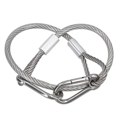 Image of Safety Strap for Anchor &amp; Outboard Motor Aux Engine Bracket Stainless Steel