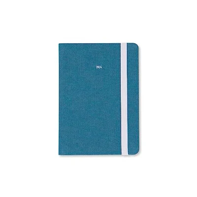 Image of Letts Raw A6 week to view 2024 diary teal