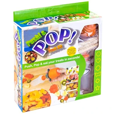 Image of Push &amp; Pop Fruit and Vegetable Cute Shape Food Cutter Decorate Salad, Soup or Cake
