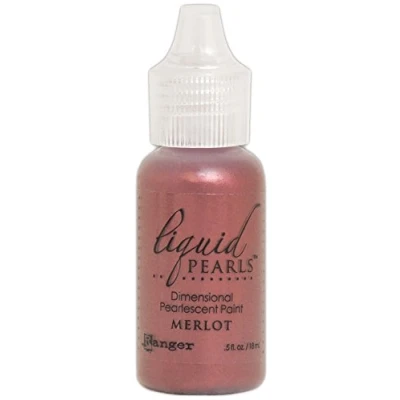 Image of Ranger Liquid Pearls Merlot Red, Synthetic Material, 0.5 Ounce