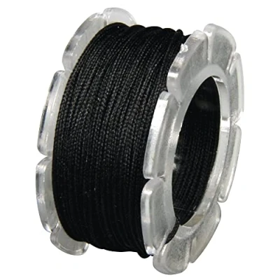 Image of Rayher 89812576 Wax Cord with Nylon Core â“ 0.6 mm Ãƒ ¸, Spule Self Service Bag/Pack of 10 m