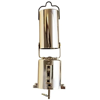 Image of Netagon Battery Powered Hanging Moving Revolving Turning Motor for Mirror balls, Wind Chimes and Spinner (Silver)