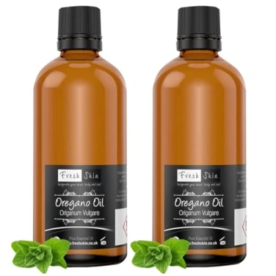 Image of Freshskin Beauty LTD Oregano Essential Oil 200ml (2 x 100ml) 100% Pure &amp; Natural Oils