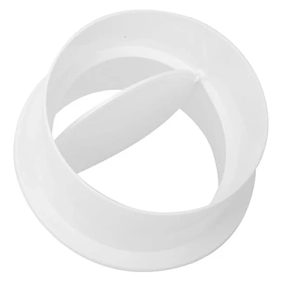 Image of Garosa 4 Inch Backdraft Damper Inline Extractor Fan Vent Back Draught Shutter, ABS Plastic