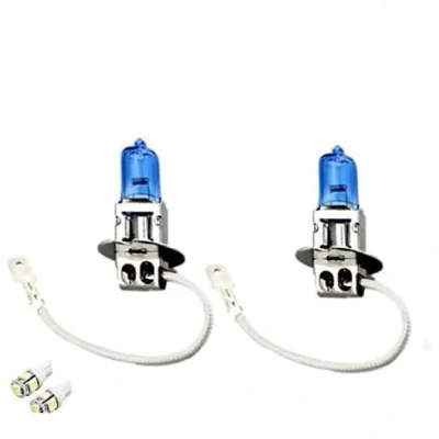 Image of MSA H3 55w SUPER WHITE XENON LOOK/EFFECT (453) UPGRADE HID 12V T10 LED SIDELIGHTS