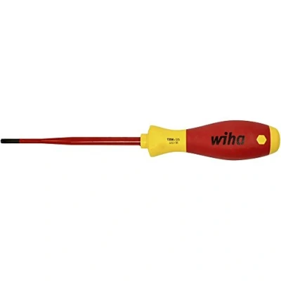 Image of Wiha 41143 Series 3251 TR Soft Finish Slim Fix Torx Tamper Resistant Electric Screwdriver, T20H x 100 mm Size
