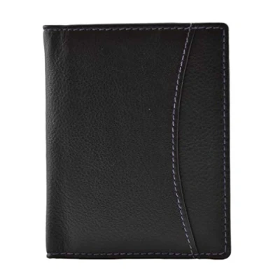 Image of Mala Leather Odyssey Oyster &amp; ID Holder 555 14 (Black)