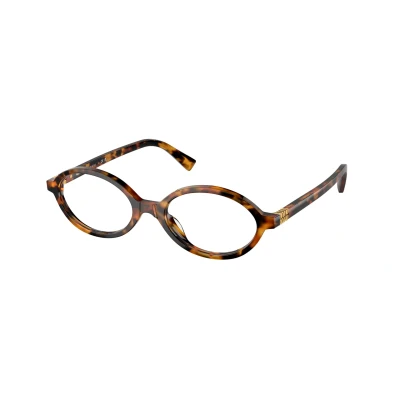 Image of Eyewear miu Mu 01xv col. 19p1o1 Donna Rotonda Tartaruga