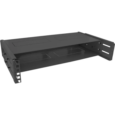 Image of InLine 19&quot; Wall Mounted Rack 2U 24 40cm Depth with Cover Black