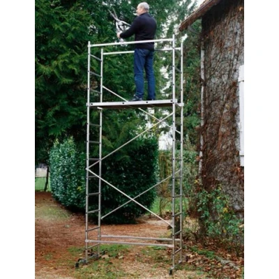 Image of Tubesca DIY Easy Reach First 5 Presto Aluminium Scaffold Tower