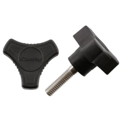 Image of Scotty #1035 Replacement Mounting Bolts for #1026 Swivel Mount (2 Pack), BLACK