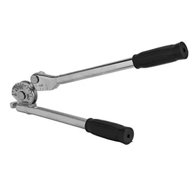 Image of Pipe Bender,Handheld Tube Bender,180 Heavy Duty Bending Tool for Copper Aluminum Steel Pipe,Tube Bender tool(370mm,3/8 10mm)
