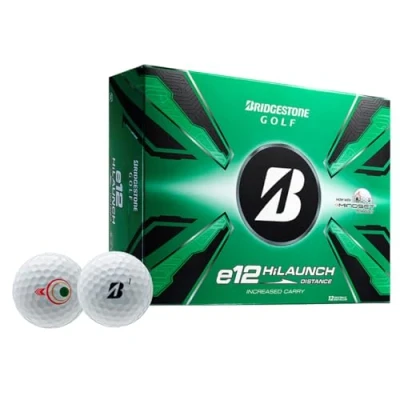 Image of Bridgestone Golf e12 HiLaunch White
