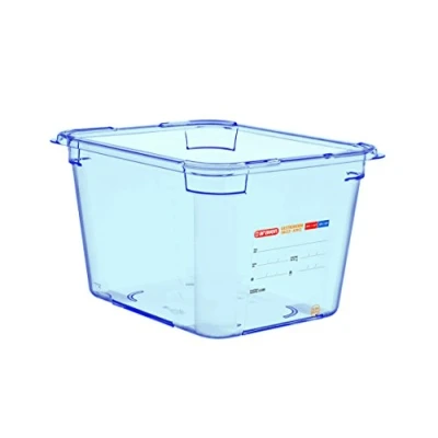 Image of Araven ABS (BPA Free) Blue Container GN 1/2 200mm