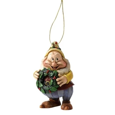 Image of Jim Shore Happy Ornament Hanging