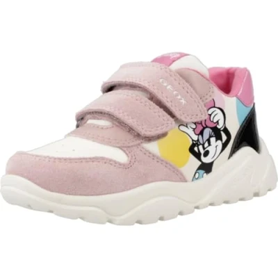 Image of Geox Boy&#039;s CIUFCIUF Girl B Sneaker, Pink, 6 UK Child