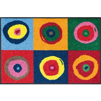Image of Sergej Door Mat 40 x 60 cm multicoloured