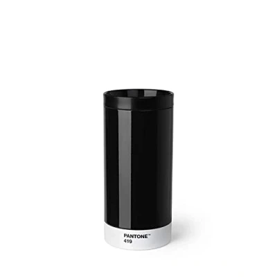 Image of Copenhagen Design Pantone to Go, Stainless Steel Travel Mug/Thermo Cup, 430 ml, Black, 419 C, 1 Count (Pack of 1)