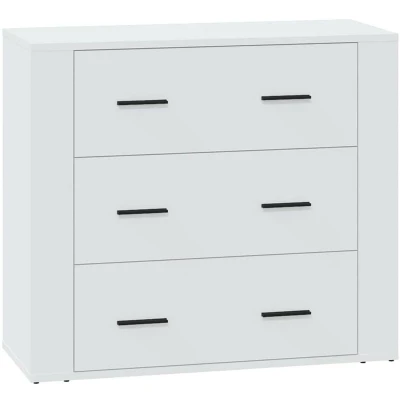 Image of vidaXL Sideboard White 80x33x70 cm Engineered Wood