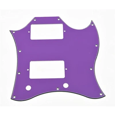 Image of KAISH American Standard SG Full Face Pickguard Guitar Pick Guard for USA Special Purple 3 Ply