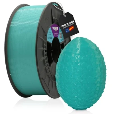 Image of Winkle PETG Filament Crystal Aquamarine 1.75 mm 3D Printer Colour Roll 300 g