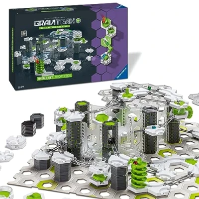 Image of Ravensburger GraviTrax Starter Set Drop N Roll Marble Run, STEM and Construction Toy for Kids Age 8 Years Up [Amazon Exclusive]