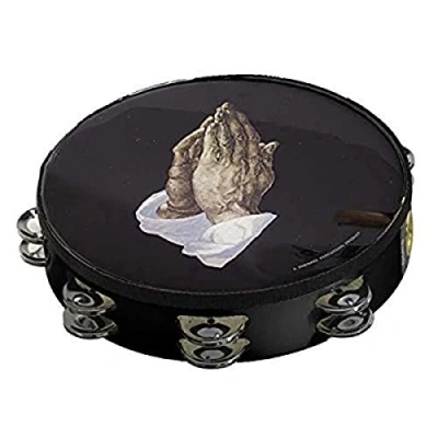 Image of Remo Praise Tambourine Praying Hand, 10&quot;