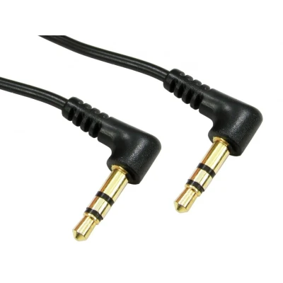 Image of 10m 3.5mm Stereo Cable (2 x R/A Connectors) Black