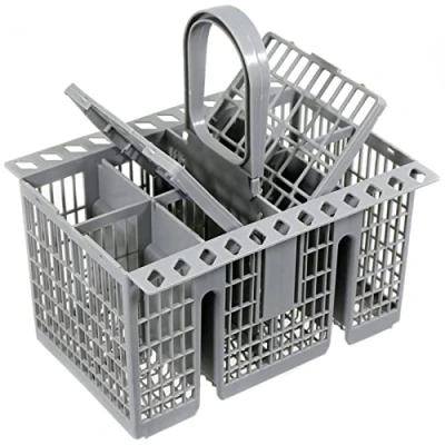 Image of SPARES2GO Cutlery Basket Cage, Handle &amp; Lid for Hotpoint Dishwasher