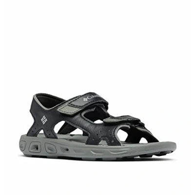 Image of Columbia Unisex Kids Techsun Vent sports sandals, Black (C x Grey), 12 UK
