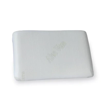 Image of ARLINENS Luxury Aloe Vera Memory Foam Orthopedic Pillow Bamboo &amp; Duck Feather Pillows (Aloe (pack of 4))