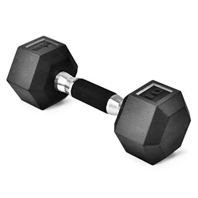 Image of Yes4All AKU5Dumbbell Hex Rubber Grip 4.5 kg Single