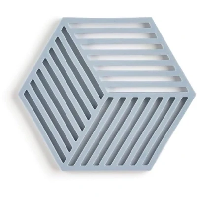 Image of Zone Denmark Trivet Hexagon Sky 16 x 14 cm