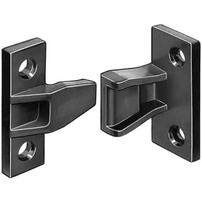 Image of Keku Push in Plinth Fasteners Fittings Press Fit Panel Clips x10